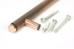 Polished Bronze 284mm Full Knurled Brompton Large Pull Handle | 46908 -Ironmongery Experts Shop 46908 3 s.jpg.mst