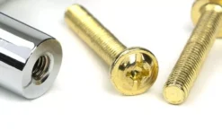 Polished Chrome 156mm Half Knurled Brompton Small Pull Handle | 46927 -Ironmongery Experts Shop 46927 3 s.jpg.mst