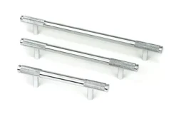 Polished Chrome 156mm Half Knurled Brompton Small Pull Handle | 46927 -Ironmongery Experts Shop 46927 4 s.jpg.mst