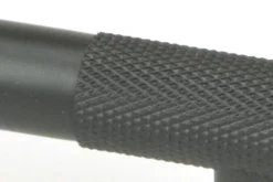 Matt Black 284mm Half Knurled Brompton Large Pull Handle | 46944 -Ironmongery Experts Shop 46944 2 s.jpg.mst