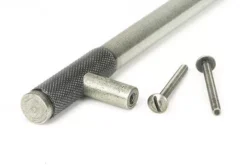 Pewter 220mm Half Knurled Brompton Medium Pull Handle | 46946 12 Pewter 220mm Half Knurled Brompton Medium Pull Handle | 46946 -Ironmongery Experts Shop 46946 3 s.jpg.mst