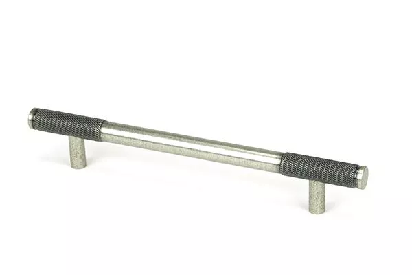 Pewter 220mm Half Knurled Brompton Medium Pull Handle | 46946 9 Pewter 220mm Half Knurled Brompton Medium Pull Handle | 46946 - Image 7