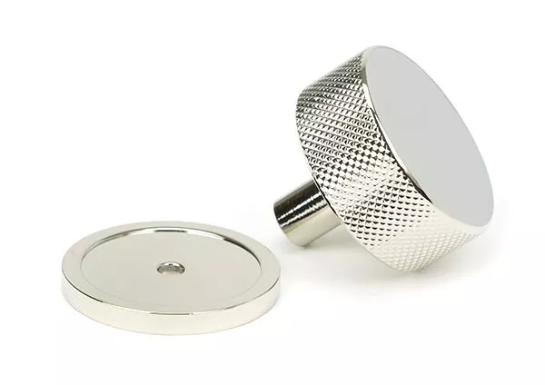 Anvil Polished Nickel Brompton 38mm Cabinet Knob (plain) | 47145 4 Anvil Polished Nickel Brompton 38mm Cabinet Knob (plain) | 47145 - Image 2