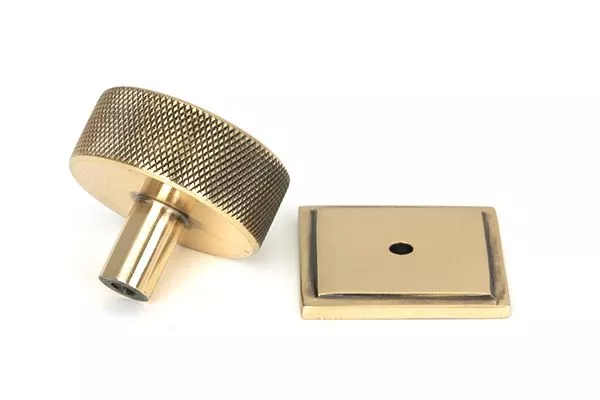 Anvil Polished Bronze Brompton 38mm Cabinet Knob (Square) | 47156 5 Anvil Polished Bronze Brompton 38mm Cabinet Knob (Square) | 47156 - Image 3