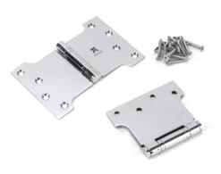 Pair From The Anvil Polished Chrome 4x4x6" Parliament Hinge | 49559 9 Pair From The Anvil Polished Chrome 4x4x6" Parliament Hinge | 49559 -Ironmongery Experts Shop 49559 1.png.mst