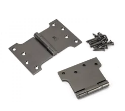 Pair From The Anvil Aged Bronze 4x4x6" Parliament Hinge | 49562 -Ironmongery Experts Shop 49562 1.png.mst