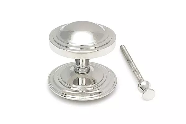 Polished Marine SS (316) Art Deco Centre Door Knob | 49807 4 Polished Marine SS (316) Art Deco Centre Door Knob | 49807 - Image 2