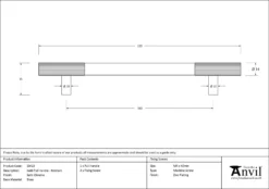 Satin Chrome 220mm Judd Medium Pull Handle | 50422 14 Satin Chrome 220mm Judd Medium Pull Handle | 50422 -Ironmongery Experts Shop 50422 drawing.jpg.mst