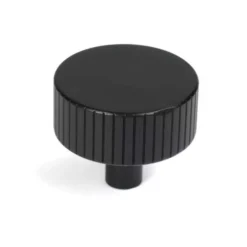 Matt Black Judd 38mm Cabinet Knob (No Rose) | 50431 -Ironmongery Experts Shop 50431 main l.jpeg.mst