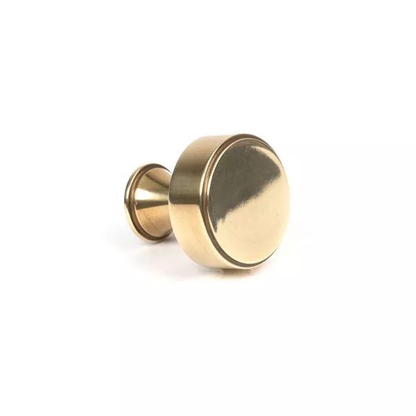 Anvil Aged Brass Scully 25mm Cabinet Knob| 50498 4 Anvil Aged Brass Scully 25mm Cabinet Knob| 50498 - Image 2
