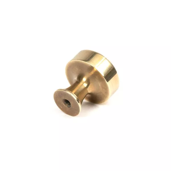 Anvil Aged Brass Scully 25mm Cabinet Knob| 50498 5 Anvil Aged Brass Scully 25mm Cabinet Knob| 50498 - Image 3