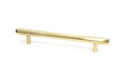 Aged Brass 220mm Medium Kahlo Pull Handle | 50510 -Ironmongery Experts Shop 50510 main s.jpg.mst