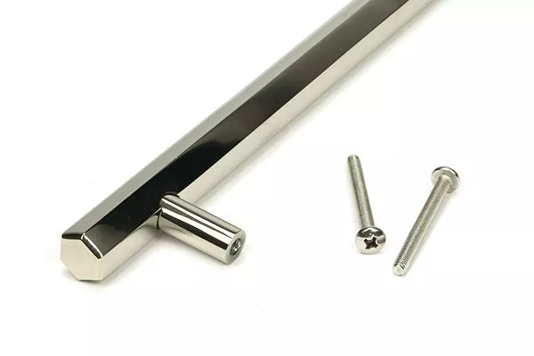 Polished Nickel 284mm Large Kahlo Pull Handle | 50525 6 Polished Nickel 284mm Large Kahlo Pull Handle | 50525 - Image 4