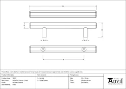 Polished Chrome 156mm Small Kahlo Pull Handle | 50537 14 Polished Chrome 156mm Small Kahlo Pull Handle | 50537 -Ironmongery Experts Shop 50537 drawing.jpg.mst