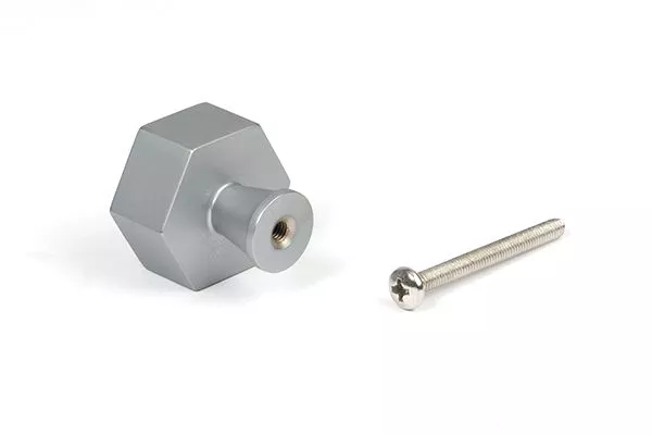 Anvil Satin Chrome Kahlo 32mm Cabinet Knob| 50544 6 Anvil Satin Chrome Kahlo 32mm Cabinet Knob| 50544 - Image 4