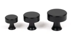Anvil Matt Black Scully 38mm Cabinet Knob| 50556 -Ironmongery Experts Shop 50556 4 s.jpg.mst