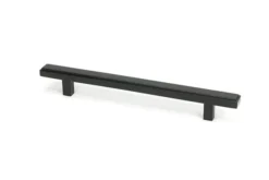 Matt Black 220mm Medium Scully Pull Handle | 50563 -Ironmongery Experts Shop 50563 main s.jpg.mst