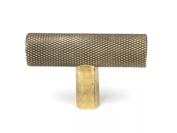 Anvil Aged Brass Brompton T Bar Cabinet Knob| 50569 4 Anvil Aged Brass Brompton T Bar Cabinet Knob| 50569 - Image 2