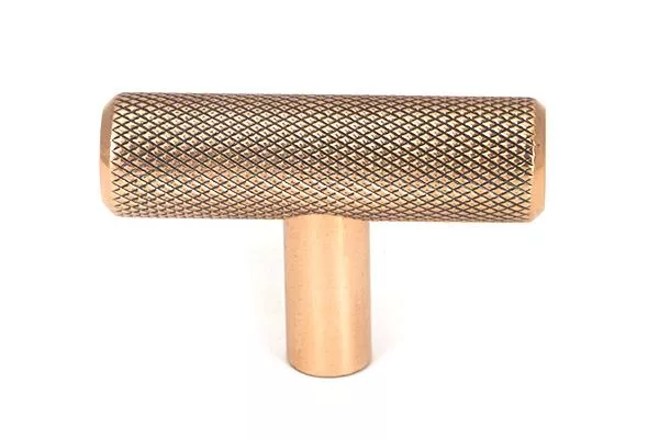 Anvil Polished Bronze T Bar Cabinet Knob| 50587 4 Anvil Polished Bronze T Bar Cabinet Knob| 50587 - Image 2