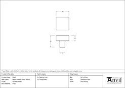 Anvil Polished Nickel Albers 30mm Cabinet Knob | 50694 14 Anvil Polished Nickel Albers 30mm Cabinet Knob | 50694 -Ironmongery Experts Shop 50694 drawing.jpg.mst