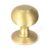 Satin Brass Beehive Centre Door Knob | 50887 -Ironmongery Experts Shop 50887 main l.jpg.mst