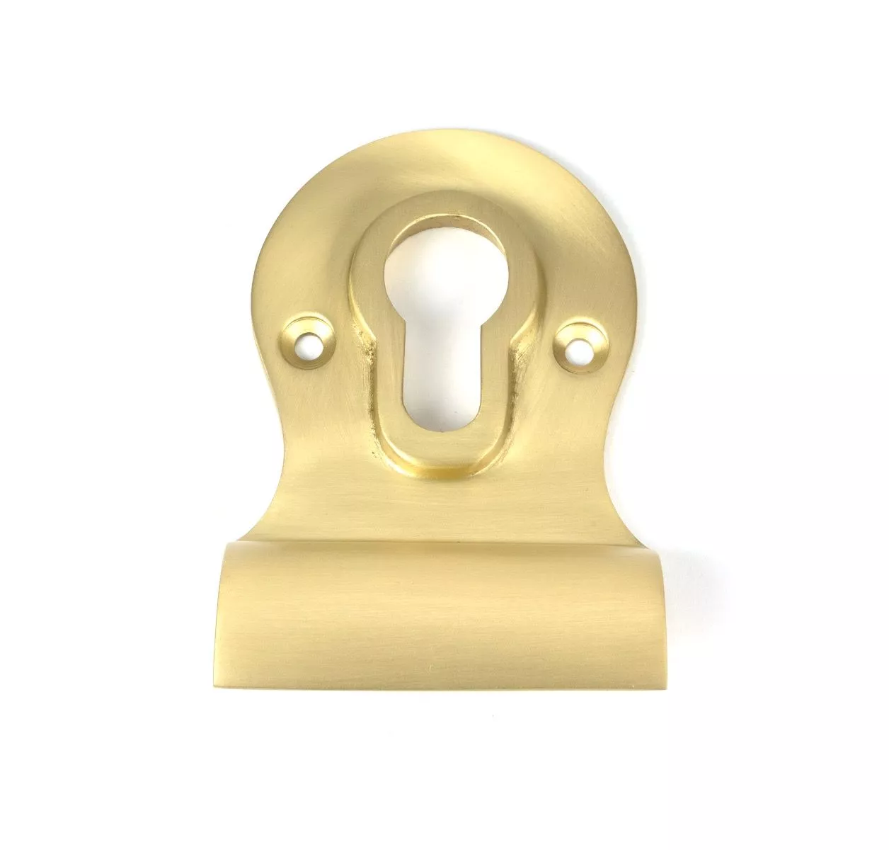 From The Anvil Satin Brass Euro Door Pull | 50898 4 From The Anvil Satin Brass Euro Door Pull | 50898 - Image 2