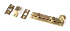 Satin Brass 4" Universal Bolt | 50917 -Ironmongery Experts Shop 50917 main s.jpg.mst