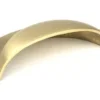 Satin Brass 4" Plain Drawer Pull | 50950