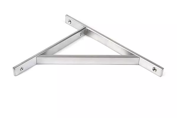 Satin Chrome Chalfont Shelf Bracket (260mm X 200mm) 3 Satin Chrome Chalfont Shelf Bracket (260mm X 200mm)