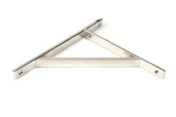 Polished Nickel Chalfont Shelf Bracket (260mm X 200mm)
