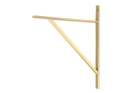 Satin Brass Chalfont Shelf Bracket (314mm X 250mm) | 51157 8 Satin Brass Chalfont Shelf Bracket (314mm X 250mm) | 51157 -Ironmongery Experts Shop 51157 main s.jpg.mst