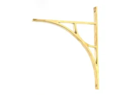 Polished Brass Tyne Shelf Bracket (314mm X 250mm) 8 Polished Brass Tyne Shelf Bracket (314mm X 250mm) -Ironmongery Experts Shop 51175 main s.jpg.mst