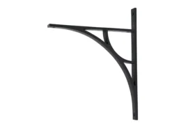 Matt Black Tyne Shelf Bracket (314mm X 250mm) -Ironmongery Experts Shop 51184 main s.jpg.mst