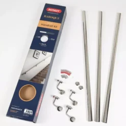Rothley Stainless Steel Handrail Kit Polished 3.6m - KPS3600B -Ironmongery Experts Shop 65271 3.jpeg.mst