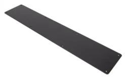 From The Anvil 780mm X 150mm Black Kick Plate | 73120