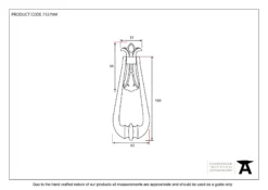 From The Anvil Polished Brass 160mm Loop Door Knocker | 33610M -Ironmongery Experts Shop 73379m 2.jpg.mst