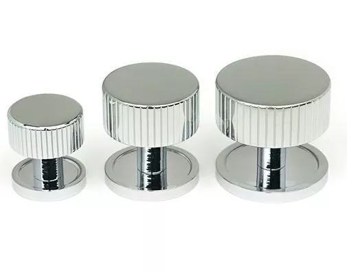 Anvil Polished Chrome Judd 32mm Cabinet Knob (Plain) | 50403 6 Anvil Polished Chrome Judd 32mm Cabinet Knob (Plain) | 50403 - Image 4