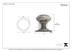 From The Anvil Satin Chrome 85mm Centre Door Knob | 91979 -Ironmongery Experts Shop 83505 v2 2 1 1 1.jpg.mst