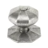 From The Anvil Pewter 82mm Octagonal Centre Door Knob | 83778 -Ironmongery Experts Shop 83778 main.jpg.mst