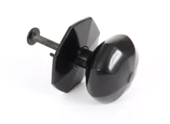 From The Anvil Black 82mm Octagonal Centre Door Knob | 83779 -Ironmongery Experts Shop 83779 2.jpg.mst