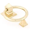 From The Anvil 124mm Polished Brass Ring Door Knocker | 83836 -Ironmongery Experts Shop 83836 main.jpg.mst