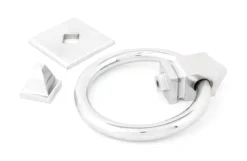 From The Anvil 124mm Polished Chrome Ring Door Knocker | 83837 -Ironmongery Experts Shop 83837 2.jpg.mst