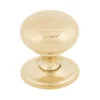 From The Anvil Polished Brass Large Mushroom Cupboard Knob | 83877 -Ironmongery Experts Shop 83877 main.jpg.mst