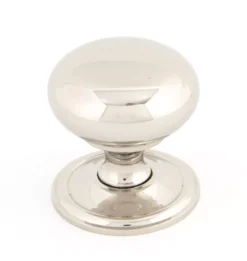 From The Anvil Polished Nickel Large Mushroom Cupboard Knob | 83878