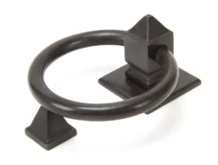 From The Anvil 124mm Aged Bronze Ring Door Knocker | 83960