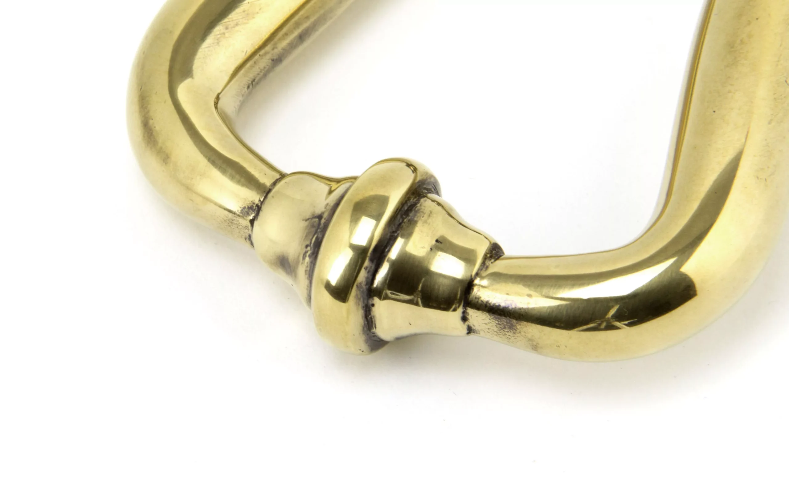 From The Anvil Aged Brass Period Slimline Art Deco Door Knocker | 90028 5 From The Anvil Aged Brass Period Slimline Art Deco Door Knocker | 90028 - Image 3