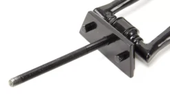 From The Anvil Black Blacksmith Slimline Art Deco Door Knocker | 90034 -Ironmongery Experts Shop 90034 3.jpg.mst