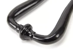 From The Anvil Black Blacksmith Slimline Art Deco Door Knocker | 90034 -Ironmongery Experts Shop 90034 4.jpg.mst