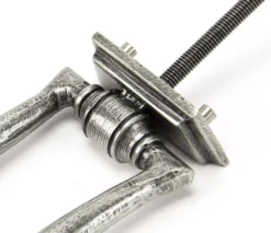 From The Anvil Pewter Blacksmith Slimline Art Deco Door Knocker | 90035 -Ironmongery Experts Shop 90035 2.jpg.mst