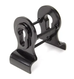 From The Anvil Black Euro Door Back To Back Cylinder Pull | 90039